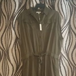 New Max Studio olive green jumpsuit